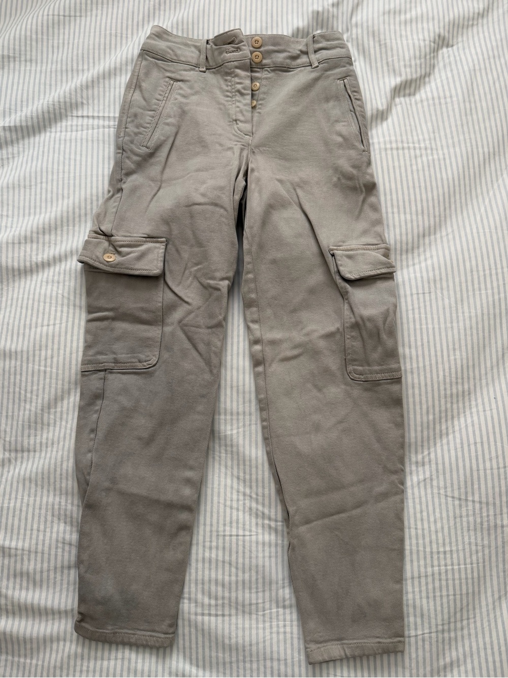 Wilfred Free Aritzia Arlo Tapered Cargo Pants Gray Size 0
